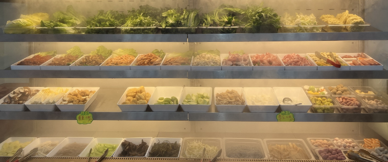 冒菜一般有些什么食材呢，給大家分享一下